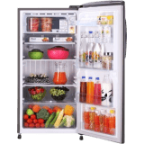 LG 215 L Direct Cool Single Door 4 Star Refrigerator-GL-B221APZY | Shiny Steel,