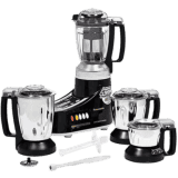 Panasonic Juicer Mixer Grinder | 550 W | 4 Jars | Black | MX-AC460