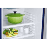 SAMSUNG 192 L Direct Cool Single Door 3 Star Refrigerator with Base Drawer | RR20T182YUT/HL | Pebble Blue