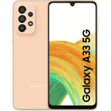 SAMSUNG Galaxy A33 5G | 128 GB/6 GB RAM | Awesome peach