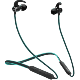 boAt ROCKERZ 255R | Wireless Bluetooth Headset with Extra Base and MIC Bluetooth Headset | Green, Black