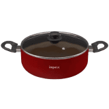 IMPEX ISP 3012 Non Stick Induction Bottom Biryani Pot 30 cm diameter 8 L capacity with Lid