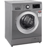 LG 9 kg With Smart Diagnosis Fully Automatic Front Load with In-built Heater |FHM1409BDP| Grey, Silver