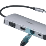 RAPOO TYPE C MULTI FUNCTION ADAPTER | XD200C | Grey