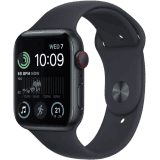 APPLE WATCH SE 2ND GEN | MNK03HN/A | 44MM | MIDNIGHT ALUMINUM | SPORT BAND GPS  | MIDNIGHT