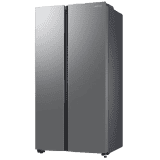 Samsung Side by Side Refrigerator | 653 L |  3 Star | Clean Steel | RS76CG8113SLHL