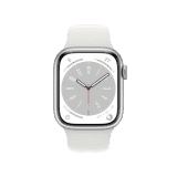 Apple Watch Series 8 Sports Band | 41 mm | Retina LTPO /OLED Display | Silver Aluminium