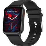 Fire Boltt Hulk | Amoled Bluetooth Calling with 120 sports modes Smartwatch | Black Strap