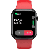 Fire-Boltt Ring BSW005 | Bluetooth Calling Smartwatch | Red Strap