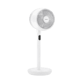 Acerpure Cozy F2 Air Circulator Pedestal Fan | Energy efficient and Whisper Quiet Large Room | White