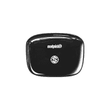 Salpido Ear Waves S02 Bluetooth True Wireless Ear Buds with Mic | Wireless 5.3 | Touch Control | Superior Sterio Sound | Black