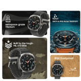 Samsung Galaxy Watch Ultra | LTE | 4.7 cm | Titanium Silver | SM-L705FZTAINS