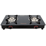 Butterfly Duo Glass Manual Gas Stove | 2 Burners