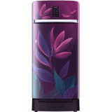 SAMSUNG 189 L Frost Free Single Door 5 Star Refrigerator  | Paradise Bloom Purple |  RR21C2F259R/HL
