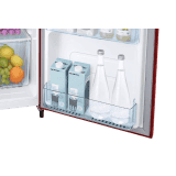 Samsung 192 L 2 Star Direct Cool Single Door Refrigerator | RR20A11CBRH/HL | SCARLET RED