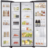 SAMSUNG 673 L Frost Free Multi-Door Refrigerator  | RS72A5FC1B4/TL |  Gentle Black Matt