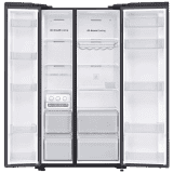 Samsung 700 L with Inverter Side by Side Refrigerator | RS72R50112C/TL | Black