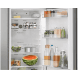 BOSCH Frost Free Double Door Top Mount Refrigerator | 269 L | 3 Star | Sparkly Steel | CTC29S031I