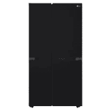 LG Side by Side Refrigerator | Frost Free with Smart Inverter Compressor | 650 Litres | 3 Star | Black Mirror | GLB257DBM3