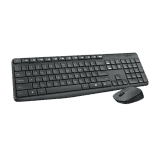 Logitech Wireless Keyboard and Mouse |  MK235 | Black