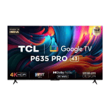 TCL Pro | 43P635 | 109 cm (43 Inch) | 4K Ultra HD LED Android TV