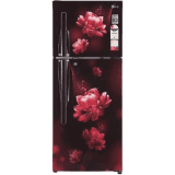 LG 260 L 2 Star Smart Inverter Frost-Free Double Door Refrigerator | GL-S292RSCY | Grey