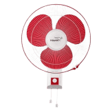 V-Guard Finesta STD Neo II | 400 mm | 3 Blade | Wall Fan | Red