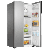 Haier | 630 L | HRS-682SS | Frost Free Side by Side Refrigerator | Shiny Steel