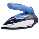 Havells Plastic Travel Buddy Steam Iron | 800 W | Blue & Grey
