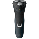 Philips S1121/45 Shaver For Men | Black & Blue