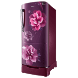 Samsung Inverter Direct-Cool Single Door Refrigerator | 183L | 3 Star | Camellia Purple | RR20C1823CR/HL