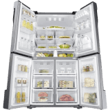 SAMSUNG 693 L Frost Free French Door Bottom Mount Refrigerator  (Stainless Steel | RF60J9090SL/TL