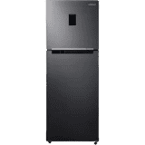 SAMSUNG Frost Free Double Door Convertible Refrigerator | 301 L | 3 Star |  Luxe Black | RT34C4523BX/HL
