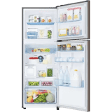 SAMSUNG 312 L Frost Free Double Door 2 Star Convertible Refrigerator | RT37C4642DX/HL | Luxe Brown