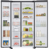 SAMSUNG 653 L | Direct Cool Side by Side 3 Star Refrigerator | RS76CB81A341HL | Glam Navy