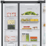 SAMSUNG 653 L | Direct Cool Side by Side 3 Star Refrigerator | RS76CB81A341HL | Glam Navy