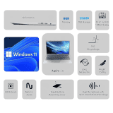 Acer Aspire Lite Thin and Light Laptop |  AL15-51 | 15.6" | 11th Gen Intel Core i5-1155G7 | 8 GB RAM/512GB SSD/Intel Iris Xe Graphics, Win 11 Home | Steel Gray