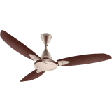 USHA Bloom Primrose Ceiling Fan | 3 Blade | Silent Operation  | 1250 mm | Sparkle Golden and Brown