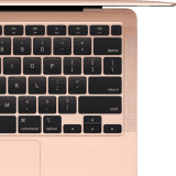 Apple MacBook Air M1 Chip With 8 Core CPU and 7 Core GPU Mac OS Laptop | MGND3HN/A | 8GB-256GB | Gold