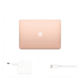 Apple MacBook Air M1 Chip With 8 Core CPU and 7 Core GPU Mac OS Laptop | MGND3HN/A | 8GB-256GB | Gold