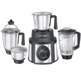 Prestige Endura Juicer Mixer Grinder | 1000 Watts | 4 Jars | Black, Silver