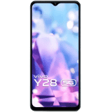 vivo Y28 | 5G | 6 GB RAM | 128 GB | Glitter Aqua