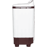 Haier | HTW90-1128BT | 9 kg | Semi Automatic | Top Load | Washing Machine | White Maroon
