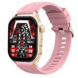 Fire-Boltt Emperor | BSW123  | Bluetooth Calling Smartwatch | GOLD PINK