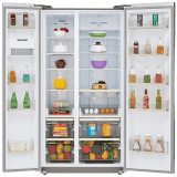 Whirlpool 603 L Inverter Frost-Free Side-By-Side Refrigerator  | WS SBS 603 | CRYSTAL GOLD |