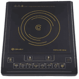 BAJAJ Popular Ultra Induction Cooktop | Touch Panel | Black