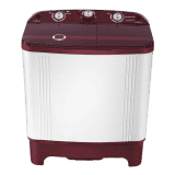 Kelvinator 6.5 kg Top Loading Semi-Automatic Washing Machine | KWS-A650CR | Cherry Red