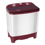 Kelvinator 6.5 kg Top Loading Semi-Automatic Washing Machine | KWS-A650CR | Cherry Red