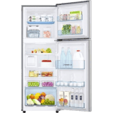 SAMSUNG 244 L Frost Free Double Door 3 Star Convertible Refrigerator with Curd Maestro | RT28T3A336W/HL | Mystic Overlay White