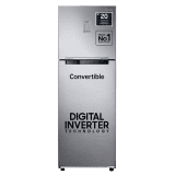 Samsung 256L 3 Star Convertible 3 In 1 Double Door Refrigerator | RT30C3733SL/HL | Silver